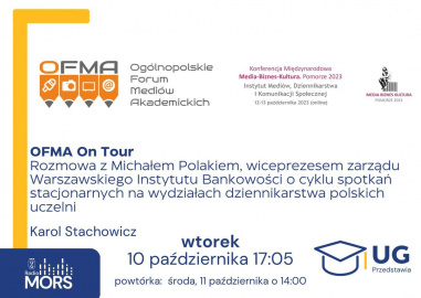 Baner zapowiadający audycję