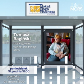 Baner zapowiadający audycję