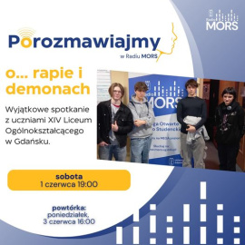 Baner zapowiadający audycję