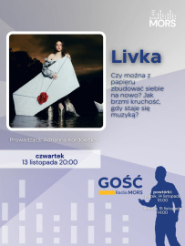 Grafika zapowiadająca audycję