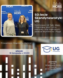 Grafika zapowiadająca audycję