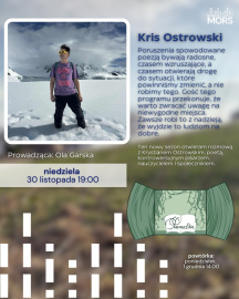 Grafika zapowiadająca audycję