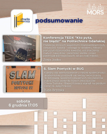 Grafika zapowiadająca audycję